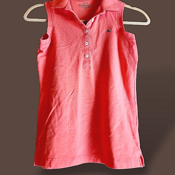 Vineyard Vines Sleeveless Pique Polo - Picture 1 of 3
